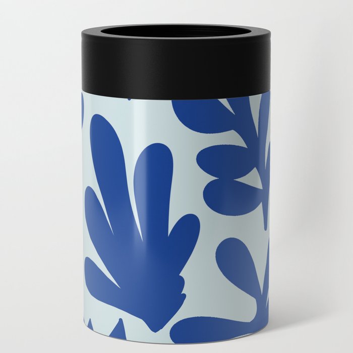 Matisse cutouts blue Can Cooler