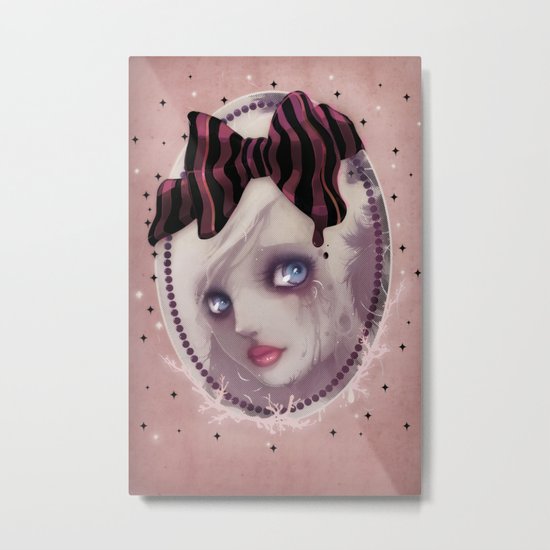 Mascara(de) Metal Print