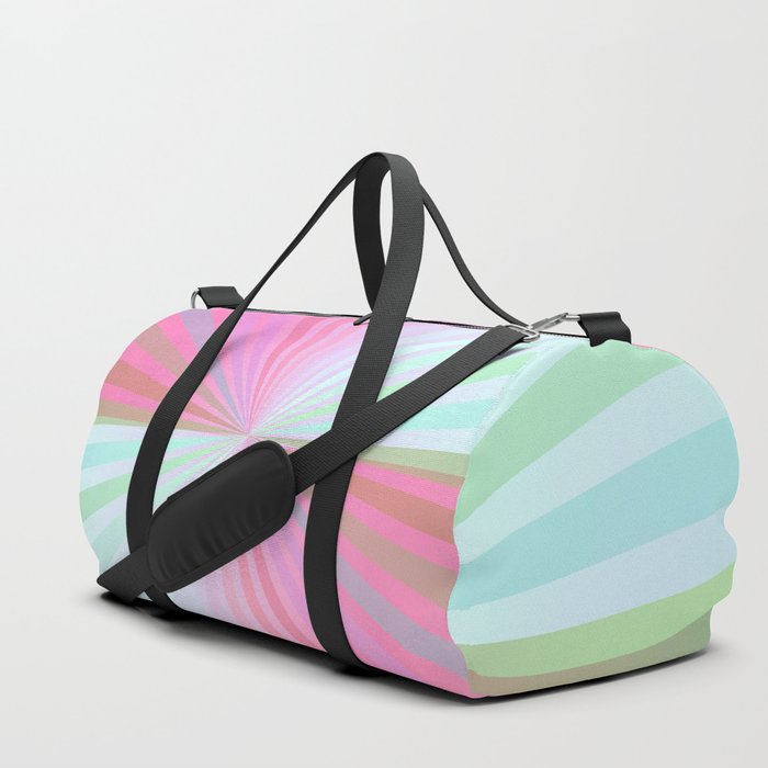 Soft Summer Rainbow Duffle Bag