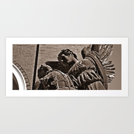 the grace Art Print