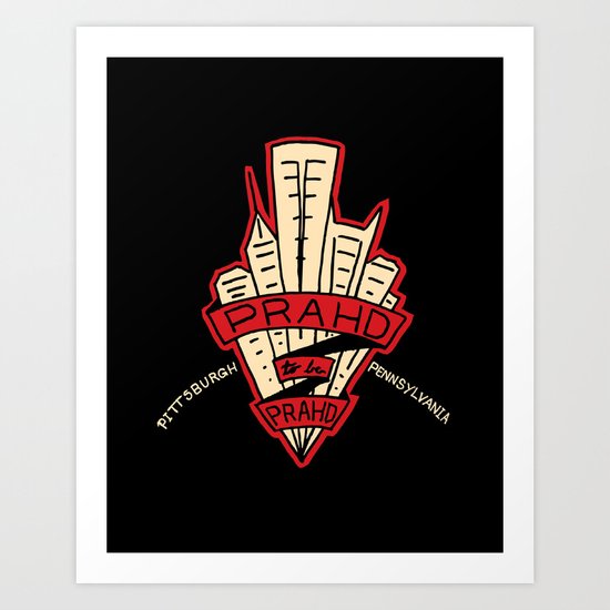 Prahd N' At Art Print
