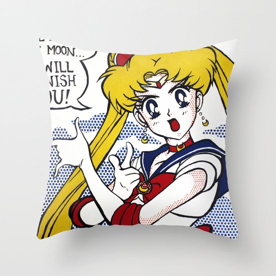 POP FUSION - Sailor Moon Throw Pillow