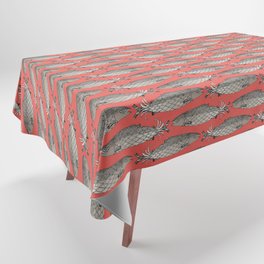 steampunk salmon coral Tablecloth