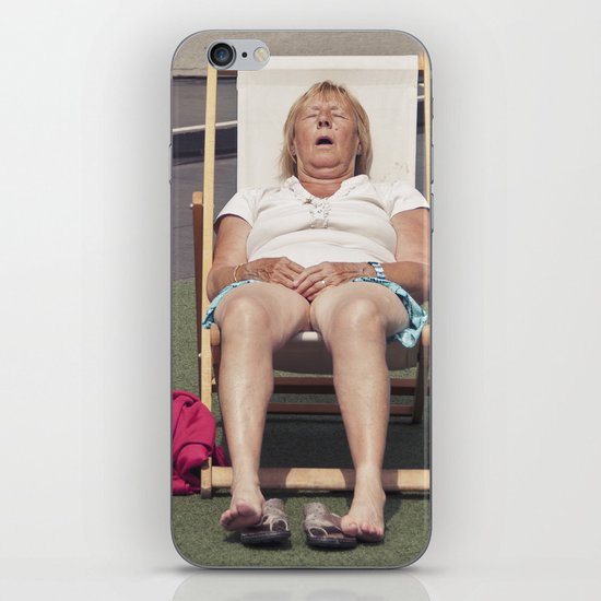 catching flies... iPhone & iPod Skin