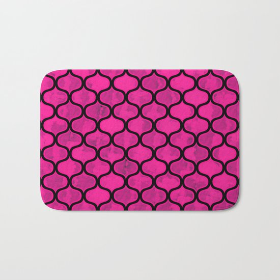 Watercolor Lovely Pattern VVIX Bath Mat