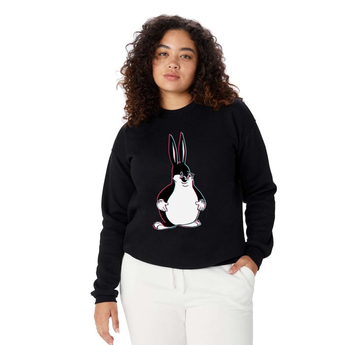 Big Chungus Neon Crewneck Sweatshirt by TurtleLip Society6