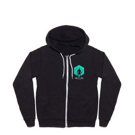 Glorious Fighter - DnD Dungeons & Dragons D&D Full Zip Hoodie