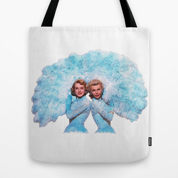 White christmas top sisters bag