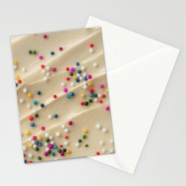 Cake Frosting & Sprinkles Stationery Card