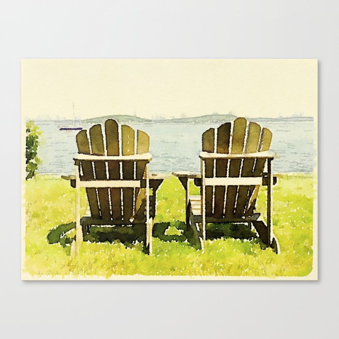 Canvas adirondack chairs on sale