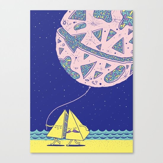 Better Half B Canvas Print