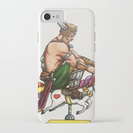 Viking on Unicorn iPhone Case