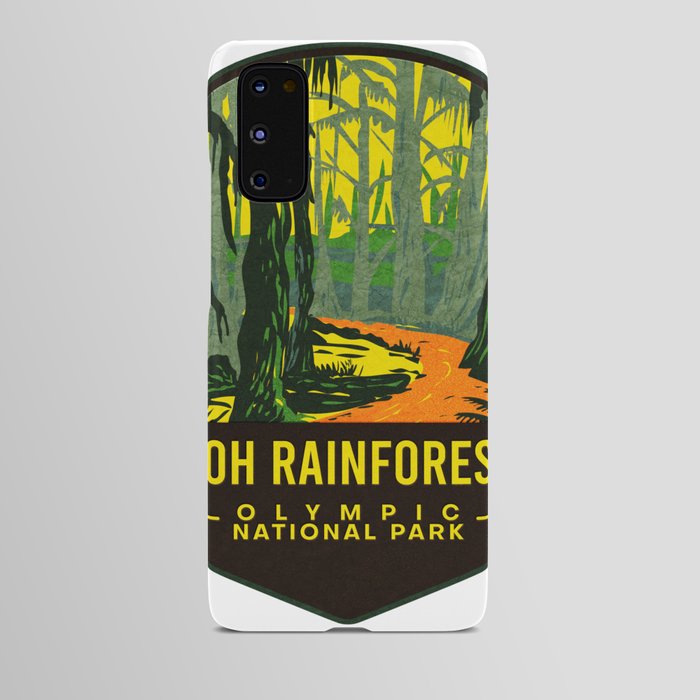 Hoh Rainforest Olympic National Park Android Case