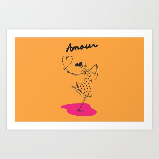 The Ink - "Amour" Art Print