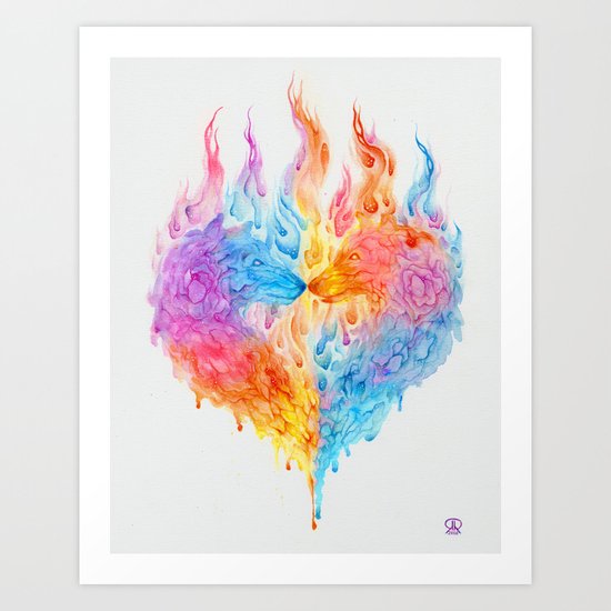 Unconditional Love Art Print