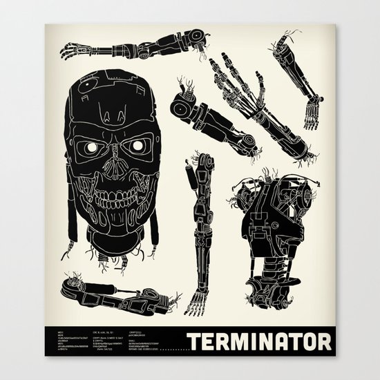 Decommissioned: Terminator Canvas Print