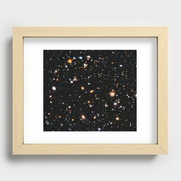 Hubble Extreme Deep Field (UV) Recessed Framed Print