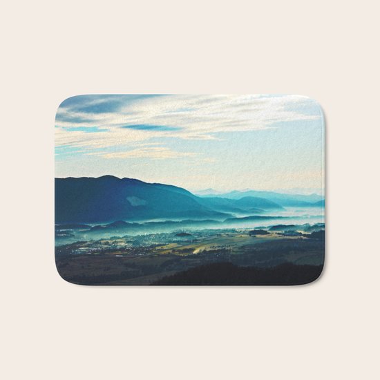 Blue Vista Bath Mat
