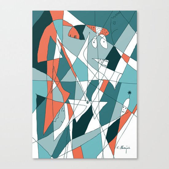 Golf Canvas Print