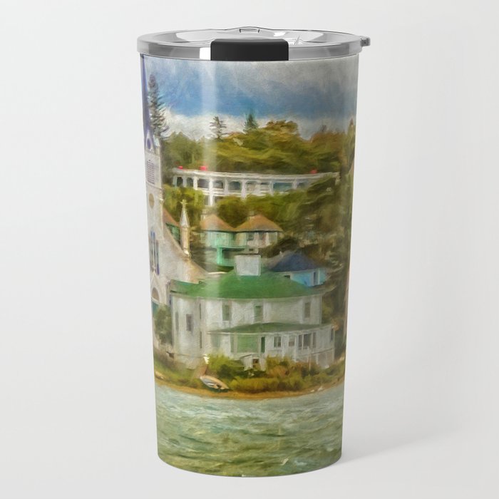 Along the shore Travel Mug