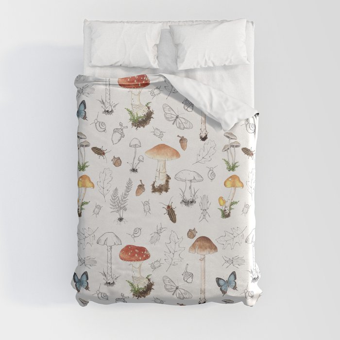 Woodland Pattern Duvet Cover