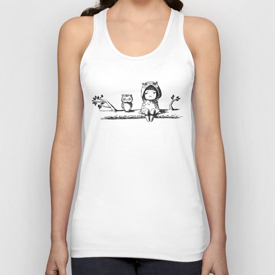 Owls Unisex Tank Top