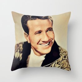 Marty Robbins, Music Legend Throw Pillow