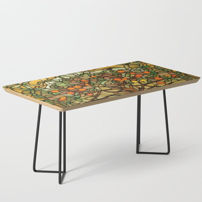 Louis Comfort Tiffany - Decorative stained glass 6. Coffee Table