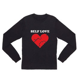 funny self love masturbation gift Long Sleeve T Shirt