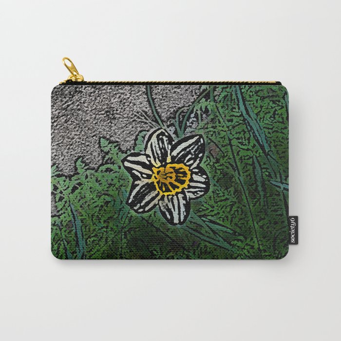 Surreal White Daisy  Carry-All Pouch