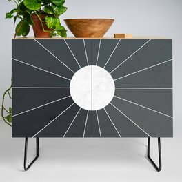 Scale of Grey Credenza