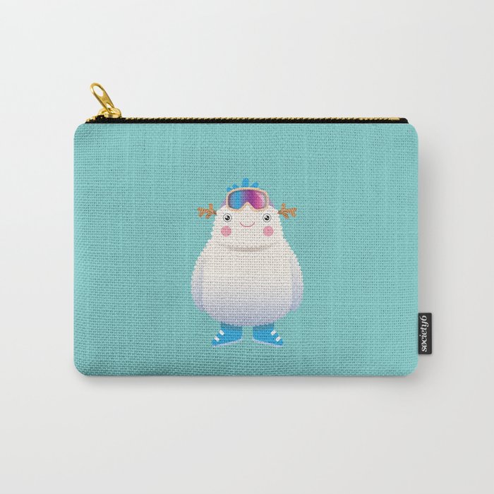 Cute Yeti Carry-All Pouch