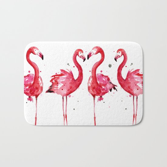 Flamingo Bath Mat