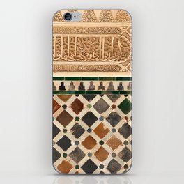 Alhambra Tiles iPhone Skin