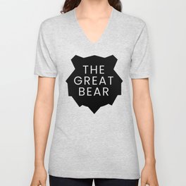 The Great Bear Logo V Neck T Shirt