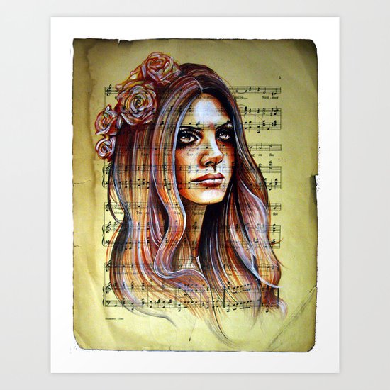 Summer time Art Print
