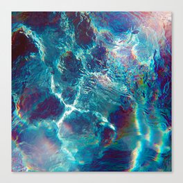 Energetic Water Canvas Print