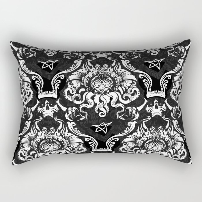 Cthulhu Damask Rectangular Pillow