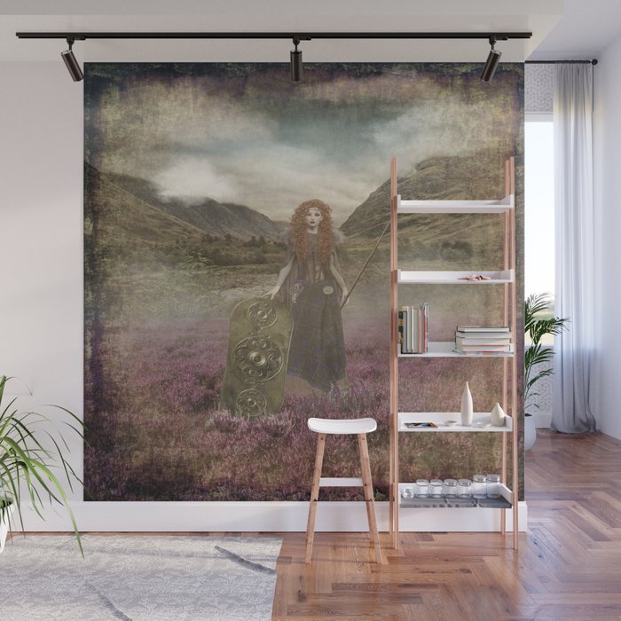 Boudica Queen of Iceni Tribe Wall Mural