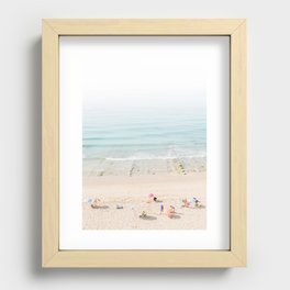 Lagos Beach Days II Recessed Framed Print