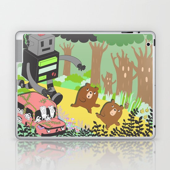 Run Run Run Laptop & iPad Skin