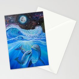 Dolphin Healing Stationery Cards