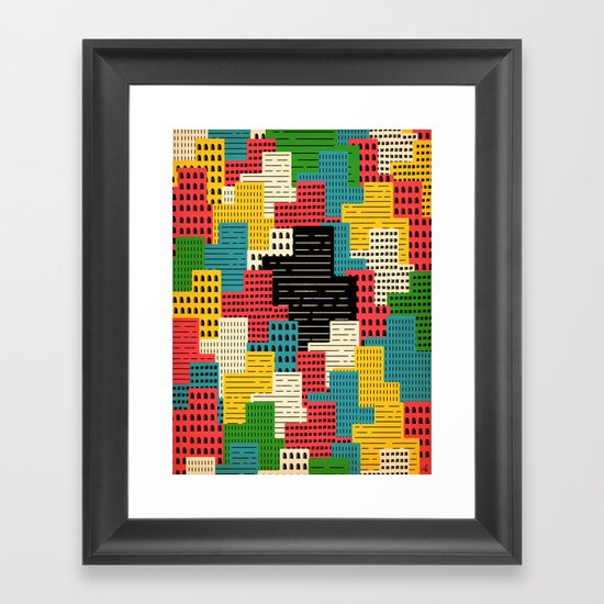 Buildingburgh Framed Art Print