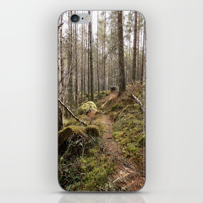 Enchanted Nature Walk in the Scottish Highlands  iPhone Skin
