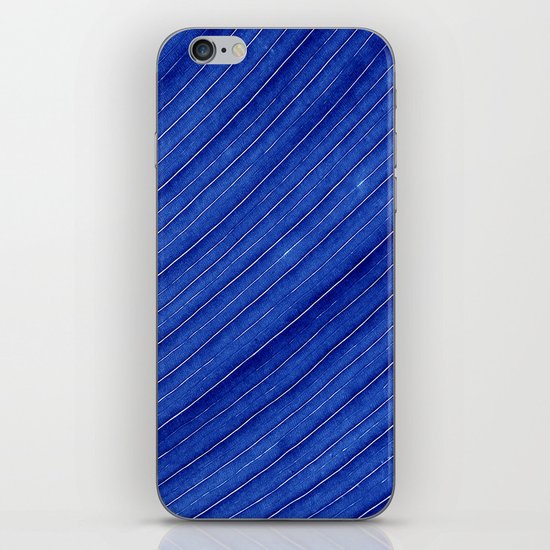 blue leaf II iPhone & iPod Skin