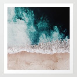 Ocean (Drone Photography) Art Print
