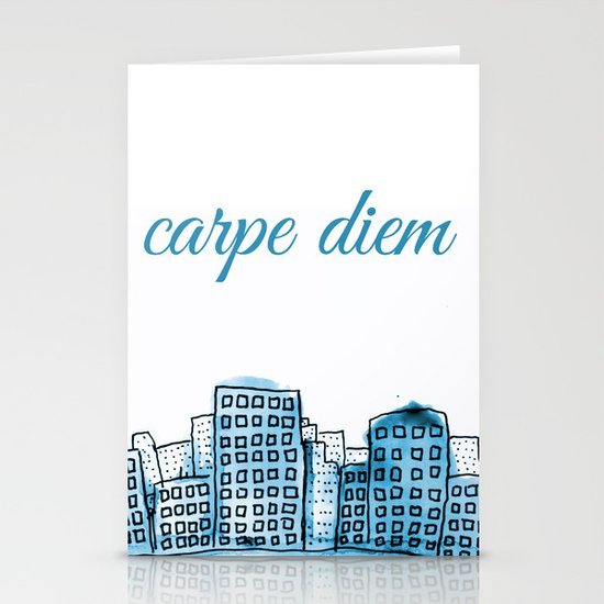 Carpe Diem Stationery Cards
