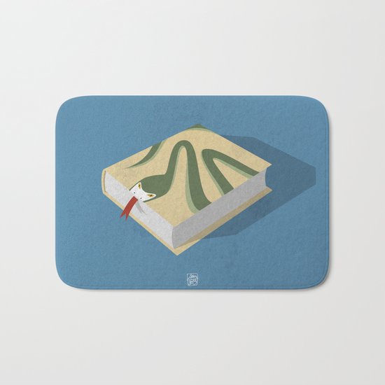 Poisoned words Bath Mat