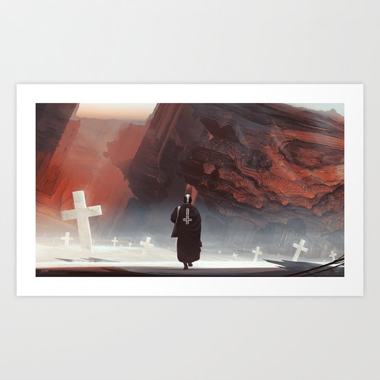 Never Quiet Art Print