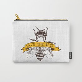 Save The Bees Carry-All Pouch